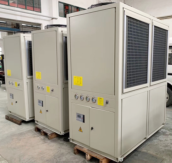 新款雙機組油冷機案例